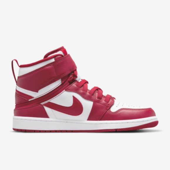 Nike Air Jordan 1 Hi FlyEase "Cardinal Red" - Picture 2 of 6